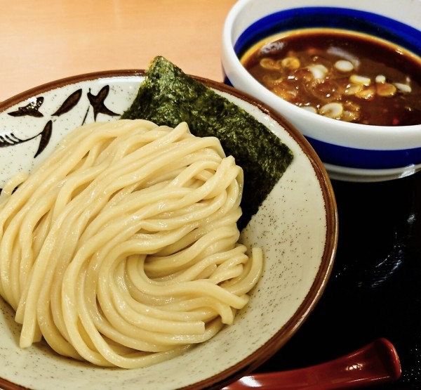 「濃厚魚介旨辛つけ麺（辛さ３）」@麺屋 勝天の写真