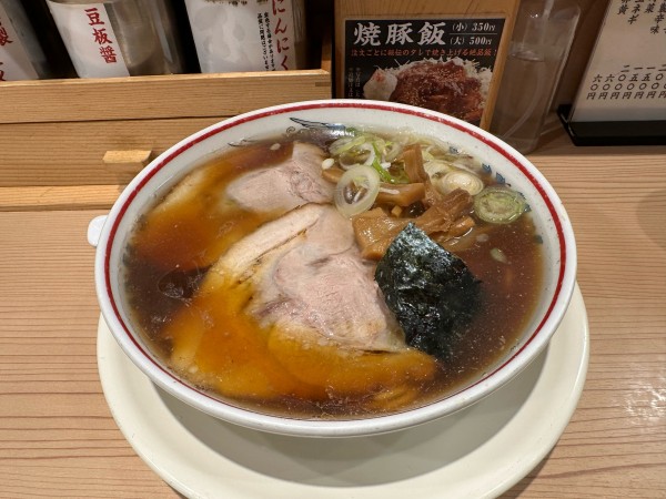 「旨味醤油そば」@東京煮干中華そば 三三㐂 大森の写真