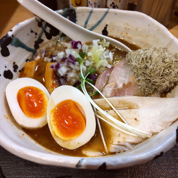 「特製濃厚煮干しそば(¥1,250)」@つけ麺 たけもとの写真