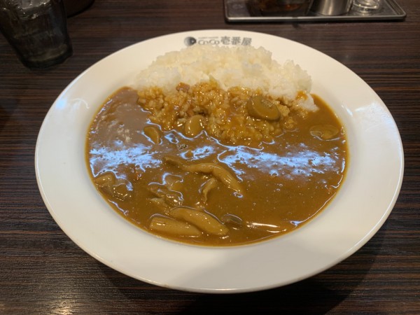 「きのこカレー250g 764円」@カレーハウスCoCo壱番屋 所沢駅東口店の写真