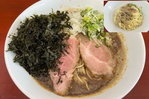 「【限定】バリニボ+岩のり」@麺屋 結の写真