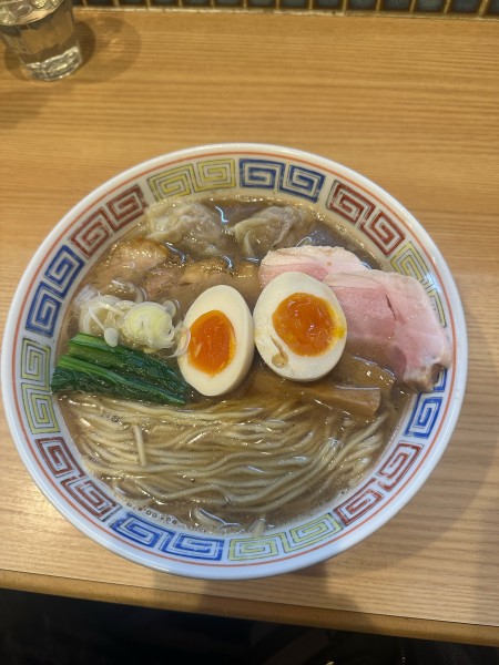 「特製中華そば」@ほっこり中華そば もつけの写真