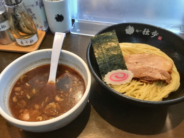 「つけそば(醤油)」@麺や独歩 昭島本店の写真