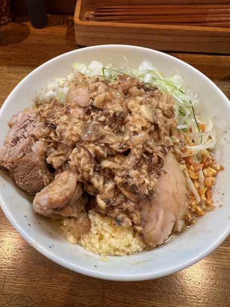 「汁なし大」@麺や GiveThanksの写真