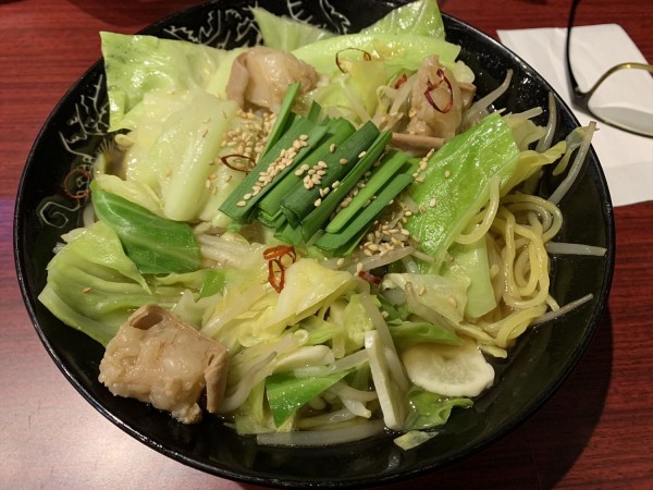 「渋ホルらーめん」@GaGana RAMEN 極 渋谷店の写真