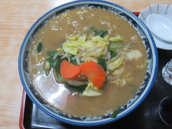「みそラーメン（700円）」@長寿亭の写真