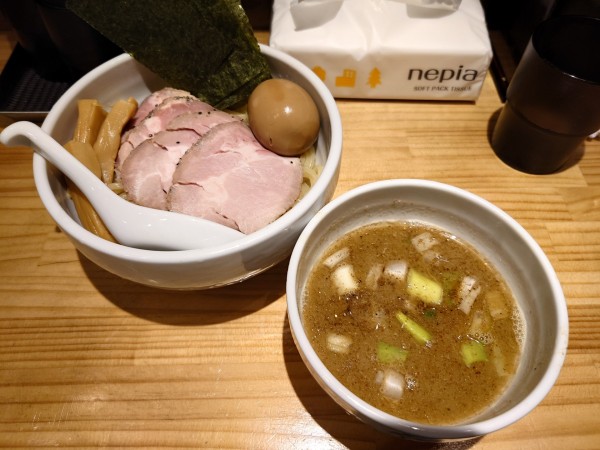 「特製つけ麺(1200円)」@煮干中華そば 無双の写真