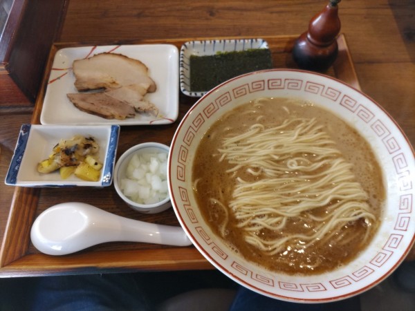 「栗」@炭火焼濃厚中華そば 奥倫道の写真