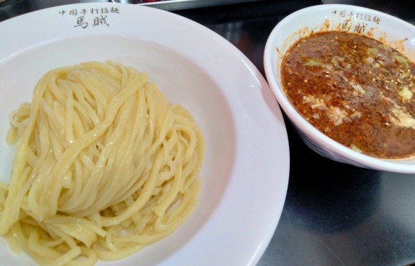 「坦々つけ麺」@中国手打拉麺 馬賊 日暮里店の写真