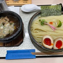 味玉牛醤油つけ麺@1150