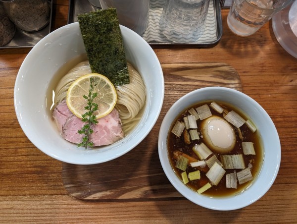 「昆布水つけめん 醤油」@アメノオトの写真
