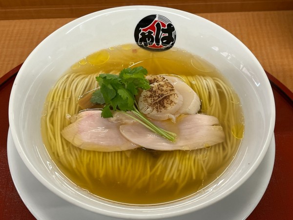 「帆立鯛らーめん（大山鶏入り）」@らーめん はやしの写真