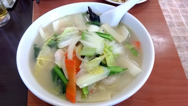 「海老タン麺（９８０円）」@華の星の写真