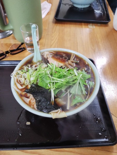 「チャーシューワンタンメン　1300円」@味の大西 高麗店の写真