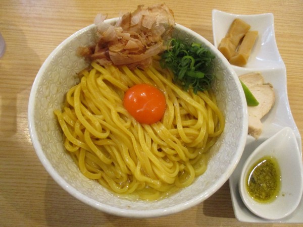 「日本一釜玉麺　900円」@麺や 麦ゑ紋の写真