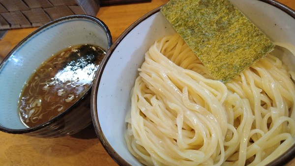 「つけ麺中盛り、サービスライス」@麺屋もり田 多治見店の写真