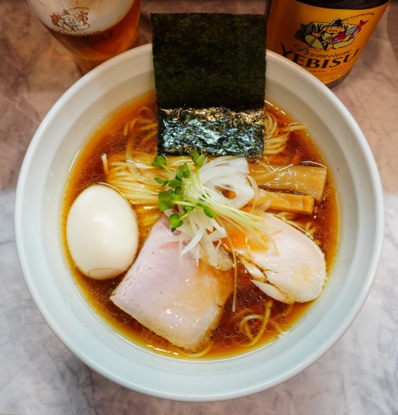 「【限定】RAI_SOBA＋味玉＋ビンビール」@麺響万蕾の写真