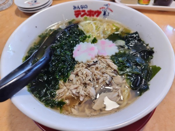 「【限定】磯の香りカツオラーメン」@テンホウ 松本渚店の写真