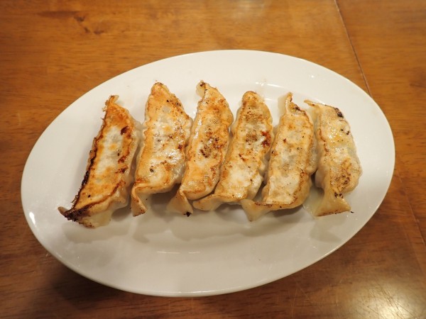 「もち豚焼き餃子(450円)」@麺匠うえ田の写真