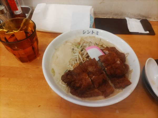 「排骨タンメン」@極濃湯麺シントミの写真