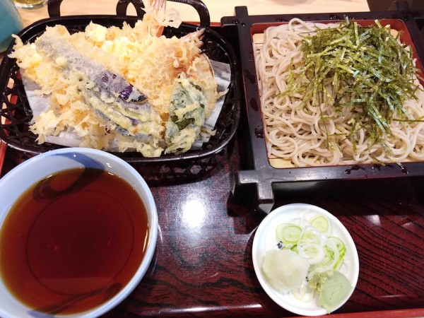 「天ざる（上）」@そば処 寿美吉の写真