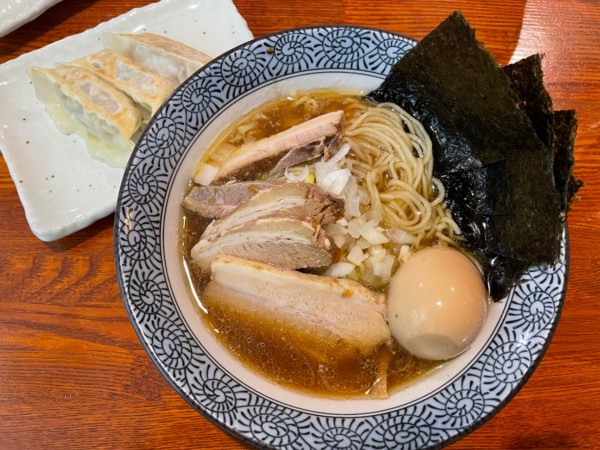 「特製煮干しらぁめん」@らぁめん でんかの写真