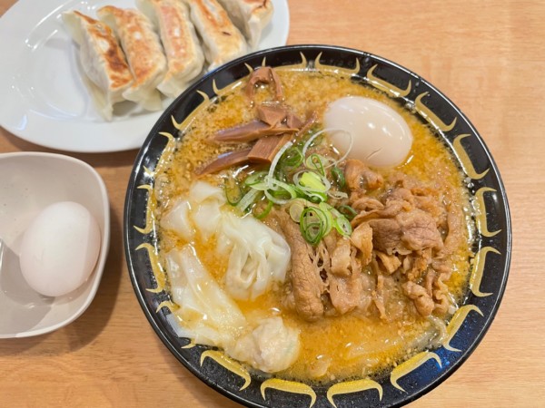 「味噌ラーメン祝い盛り」@特製味噌ラーメン わだ商店 野田店の写真