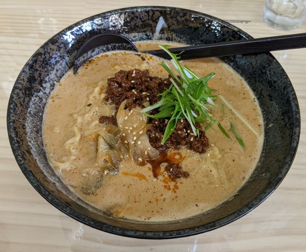 「こだわり担々麺 + 替え玉」@麺処 ごまやの写真