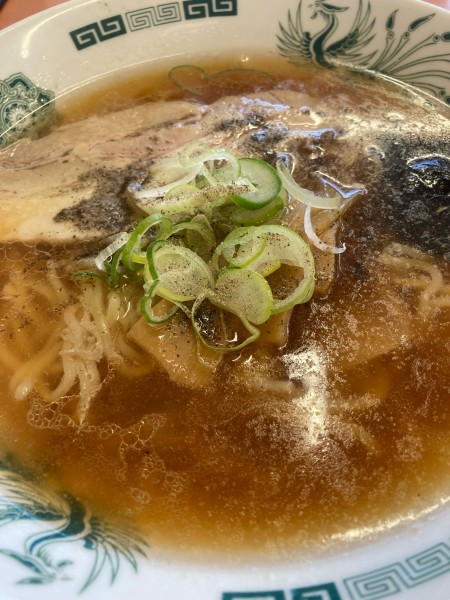 「中華そば半チャーハン　670円」@日高屋 日野駅前店の写真