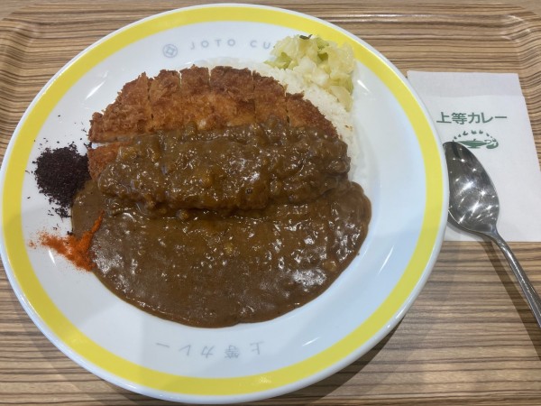 「手仕込みトンカツカレー1045円」@JOTO CURRY ららテラスTOKYO-BAY店の写真