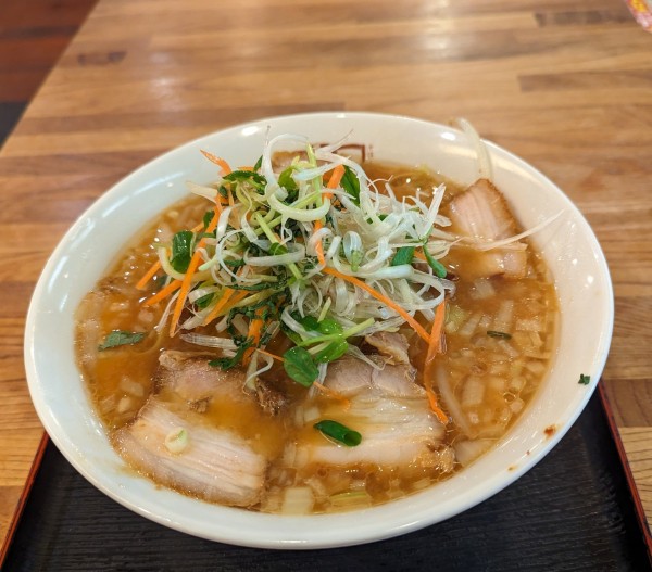 「10種野菜の味噌ラーメン」@喜多方ラーメン坂内 新宿パークタワー店の写真