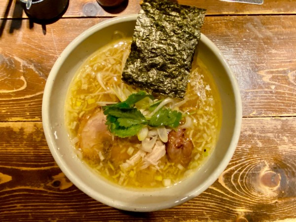 「鶏そば 塩:1,000円」@神田とりそば なな蓮の写真