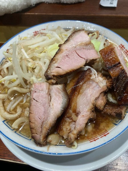 「エビースター大麺　1400円」@大井町立食い中華蕎麦 いりこ屋の写真