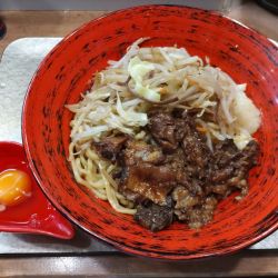 牛すじぶっかけ