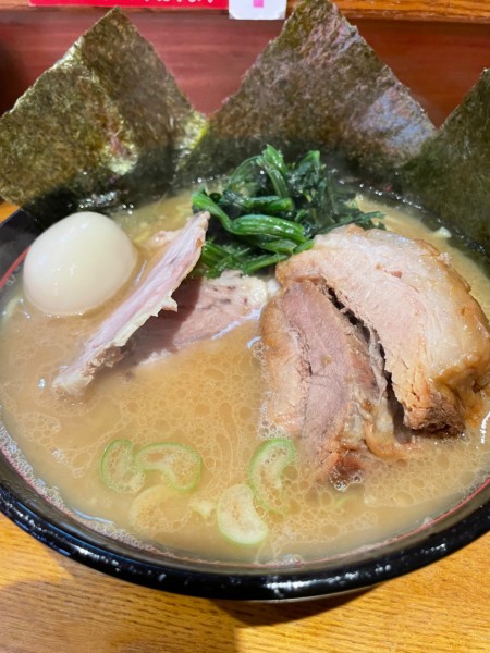 「ラーメン中盛バラチャーシュー」@横浜家系ラーメン 大将家の写真