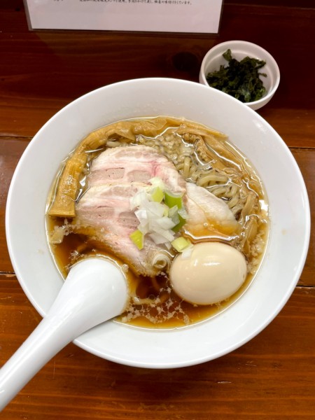 「特製醤油らぁ麺」@無化調煮干しらぁ麺 誠実の写真