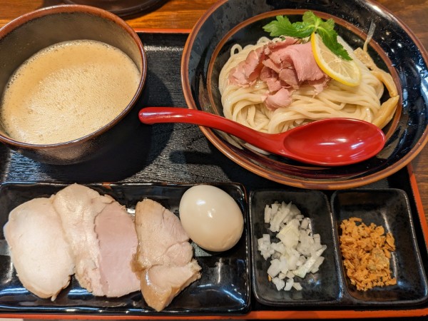 「特製つけ麺」@麺屋 四季の写真