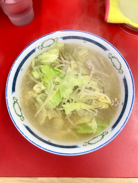 「タンメン+半チャーハン（800）」@伊峡の写真