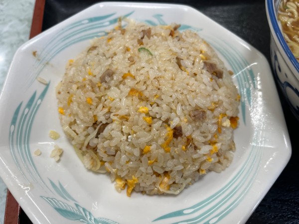 「半チャーハン（半チャーハンラーメン）」@幸来軒の写真