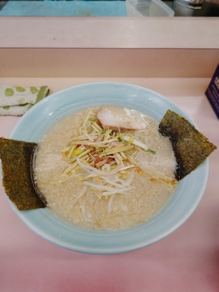 「コテコテらーめん(ネギ増し)(850+250円)」@ラーメンショップ 緑ヶ丘店の写真