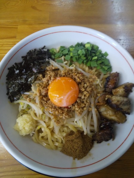 「台湾まぜそば」@ラーメン・つけ麺 爆王の写真