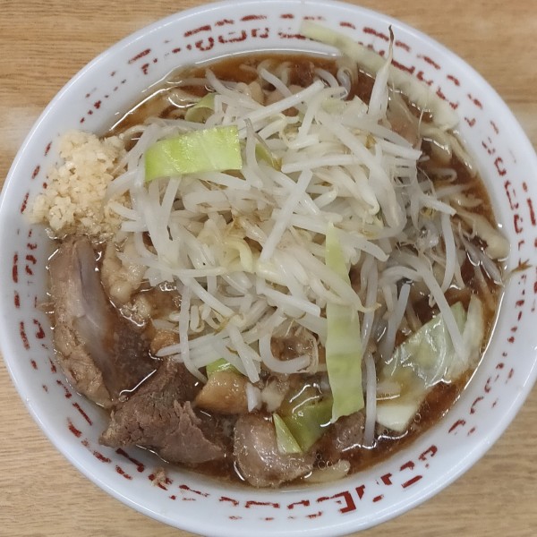 「小ニンニクアブラ」@ラーメン二郎 環七新新代田店の写真