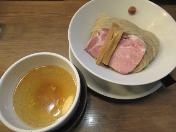 「鯛塩つけ麺（1,100円）」@鯛塩そば 灯花 代々木駅前店の写真