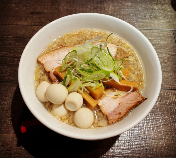 「限定　虎河豚出汁中華そば」@ラーメン カラテキッドの写真