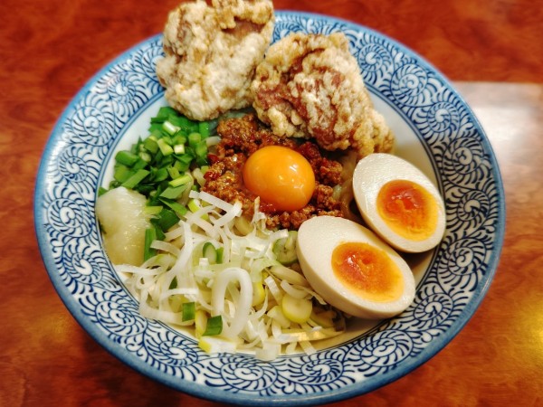 「台湾まぜそばセット」@自家製太麺 元気屋の写真