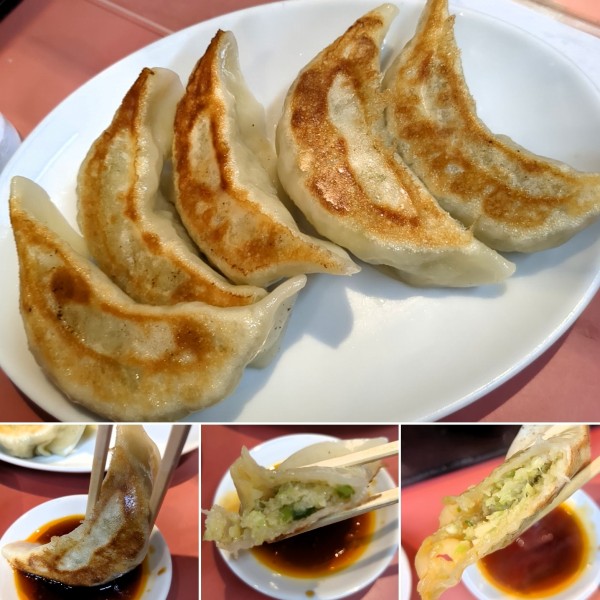 「餃子(5個)　590円」@珍満の写真