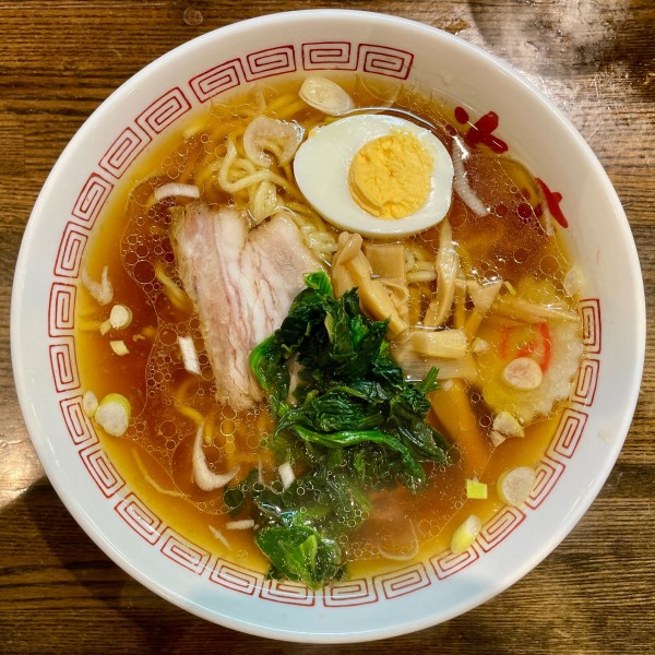 「キリンラガー → 中華そば」@中華そば 光来の写真