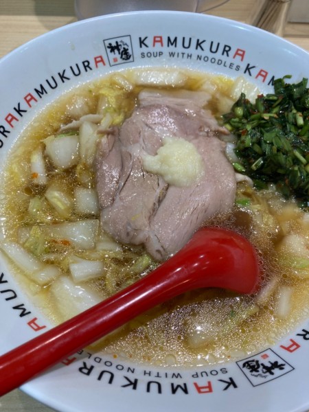 「おいしいラーメン¥770」@どうとんぼり神座 阪急三番街店の写真