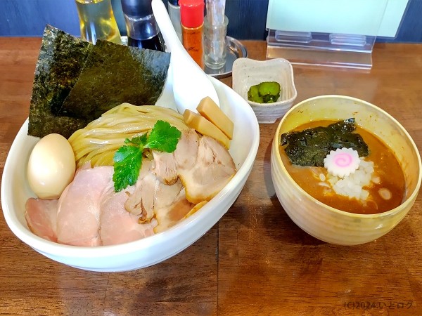 「特製恋々おさかなつけそば ダブル」@つけそば 一福 澪 Reiの写真