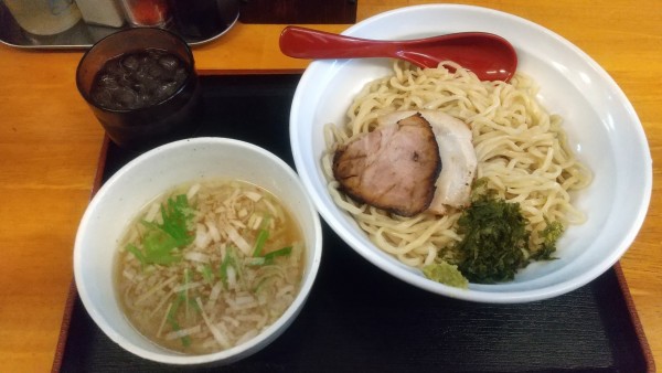 「塩つけ麺中盛り」@みやび屋の写真